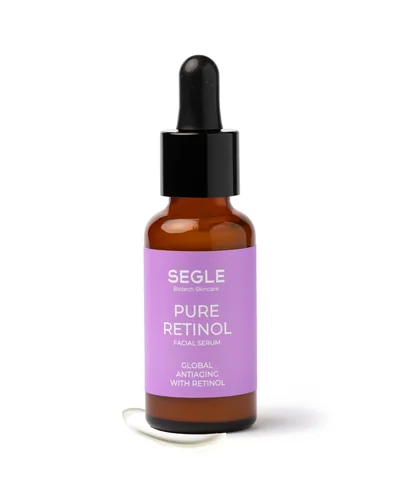 Envase de Sérum Pure Retinol sobre fondo blanco