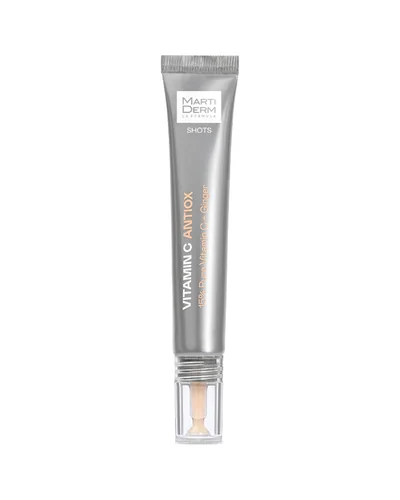Envase de Shot Vitamin C Antiox sobre fondo blanco