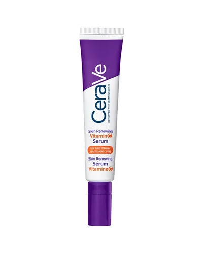 Envase de Skin Renewing Sérum con Vitamina C sobre fondo blanco