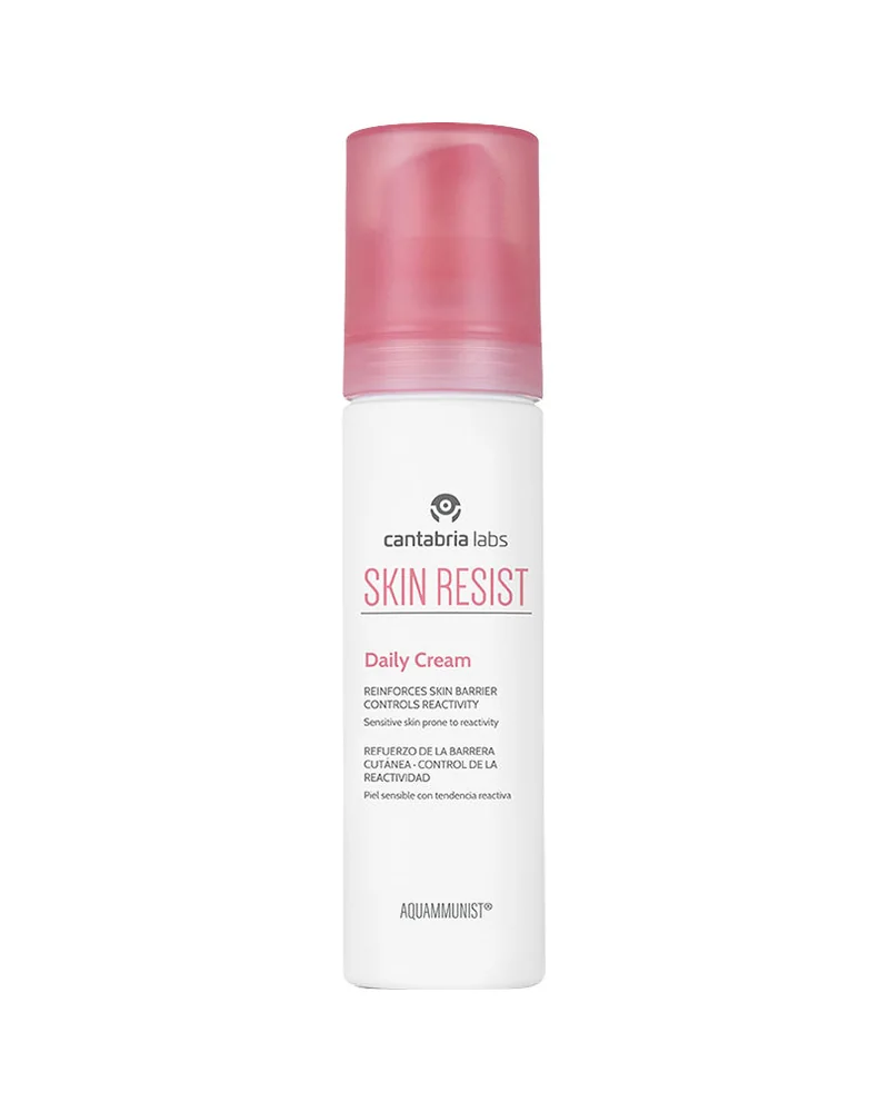 Envase de Skin Resist Daily Cream sobre fondo blanco