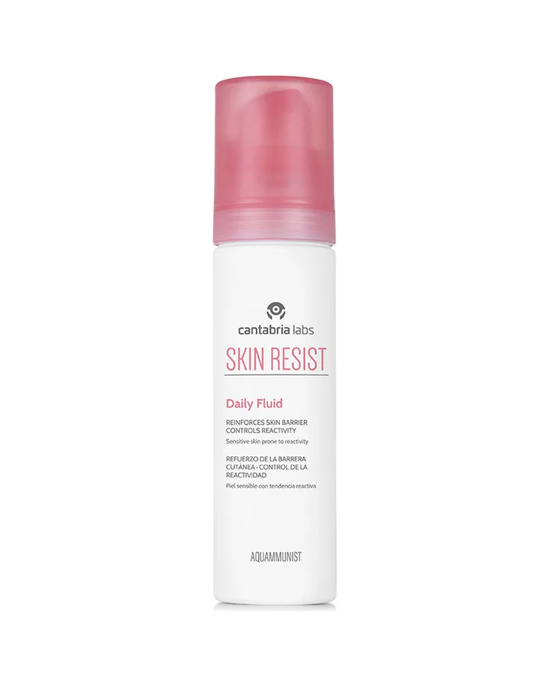 Envase de Skin Resist Daily Fluid sobre fondo blanco