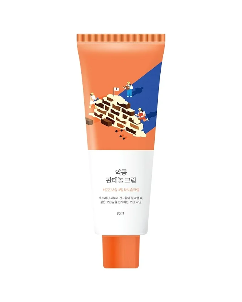 Envase de Soybean Panthenol Cream sobre fondo blanco
