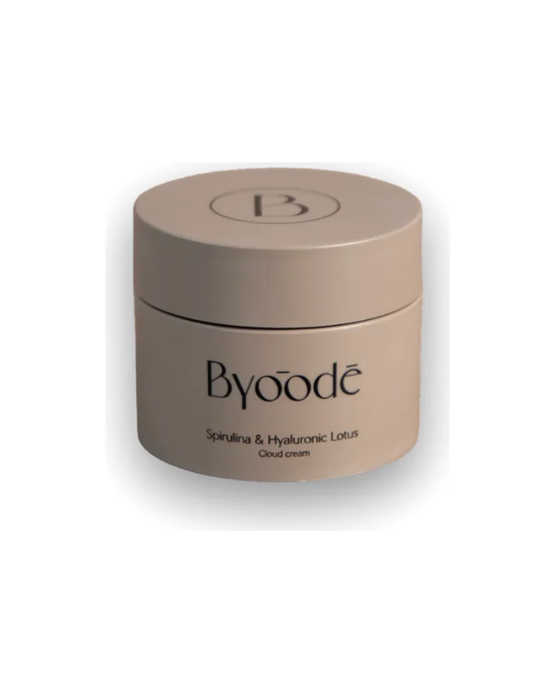 Envase de Spirulina & Hyaluronic Lotus sobre fondo blanco