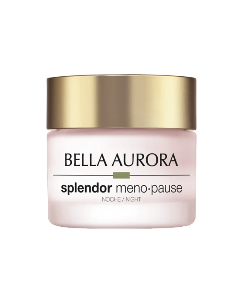 Envase de Splendor Meno·Pause Crema Noche sobre fondo blanco