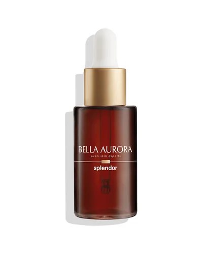 Envase de Splendor Sérum Iluminador Antioxidante sobre fondo blanco