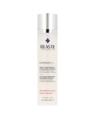 Envase de Summum Rx Crema sobre fondo blanco