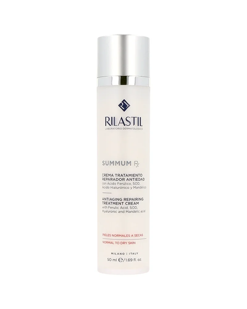 Envase de Summum Rx Crema sobre fondo blanco