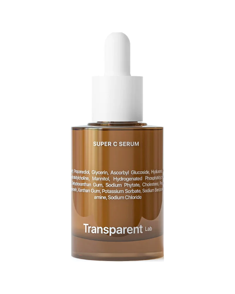 Envase de Super C Serum sobre fondo blanco