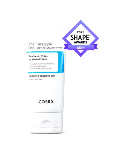 Envase de The Ceramide Skin Barrier Moisturizer sobre fondo blanco
