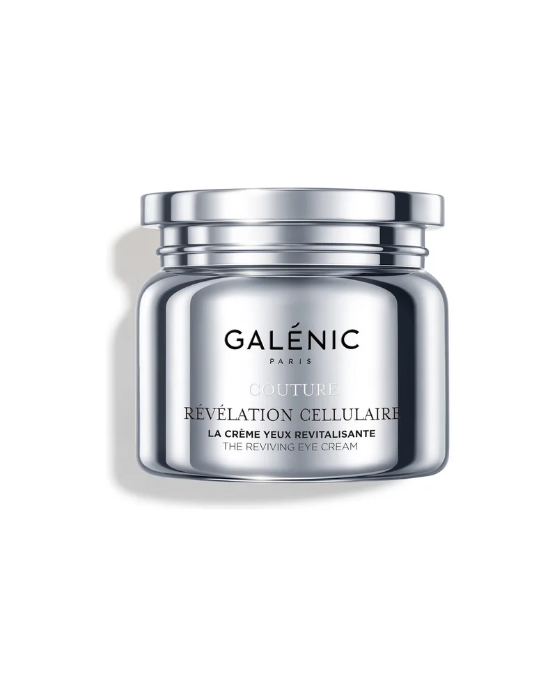 Tarro de The Reviving Eye Cream sobre fondo blanco