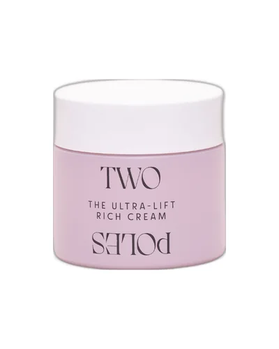 Envase de The Ultra-Lift Rich Cream sobre fondo blanco