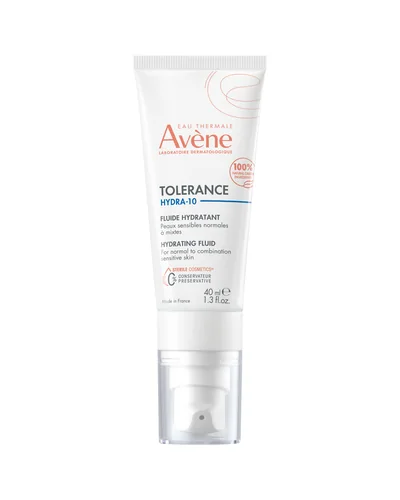 Envase de Tolérance Hydra-10 Fluido sobre fondo blanco