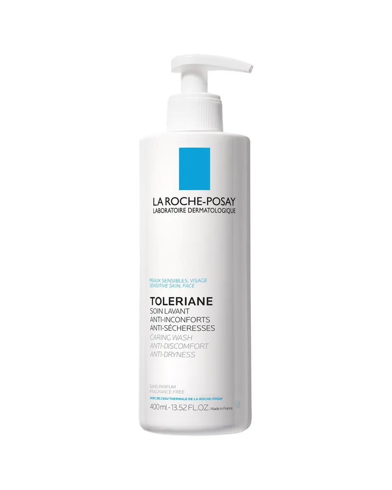 Envase de Toleriane Crema Limpiadora sobre fondo blanco
