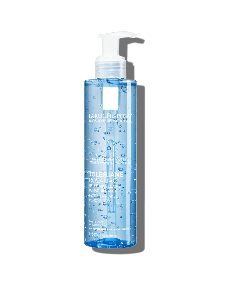 Envase de Toleriane Rosaliac Gel Micelar sobre fondo blanco