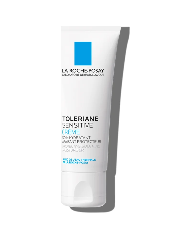 Envase de Toleriane Sensitive Crema sobre fondo blanco