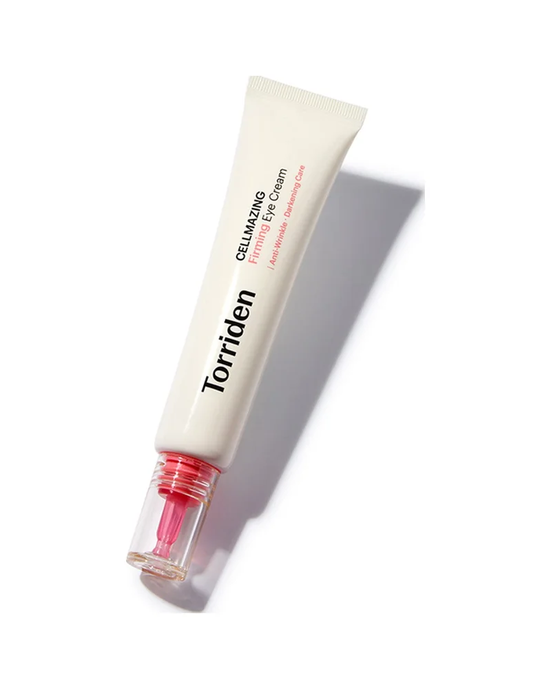 Envase de Cellmazing Firming Eye Cream sobre fondo blanco