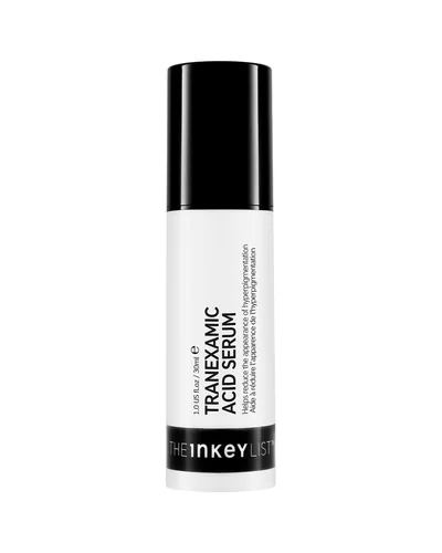 Envase de Tranexamic Acid Serum sobre fondo blanco