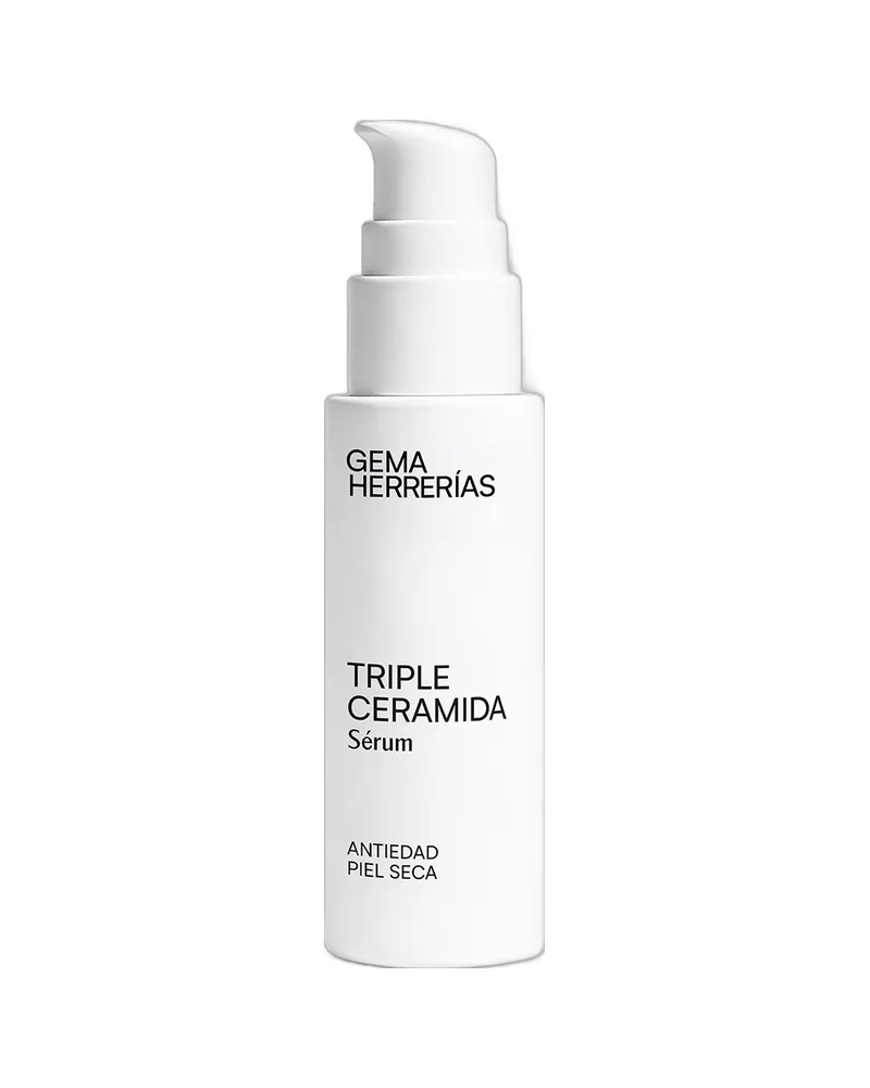 Envase de Triple Ceramida sobre fondo blanco