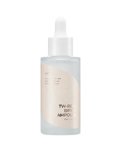 Frasco con cuentagotas de TW-Real Bifida Ampoule sobre fondo blanco