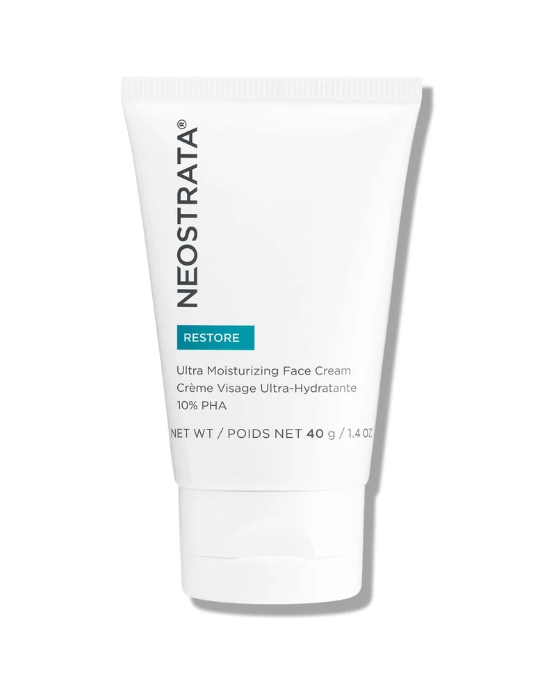 Envase de Restore Ultra Moisturizing Face Cream sobre fondo blanco