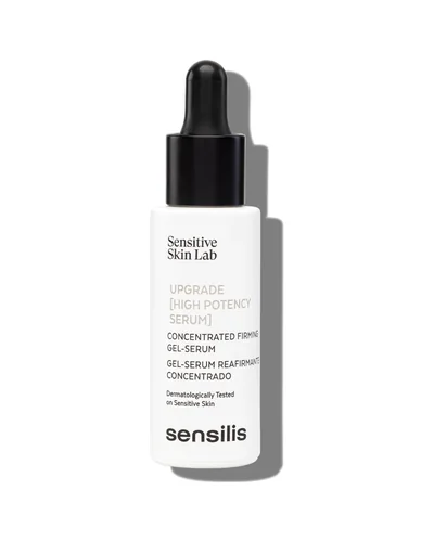 Envase de Upgrade High Potency Serum sobre fondo blanco