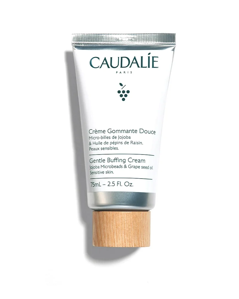 Envase de Vinoclean Crema Exfoliante Suave sobre fondo blanco
