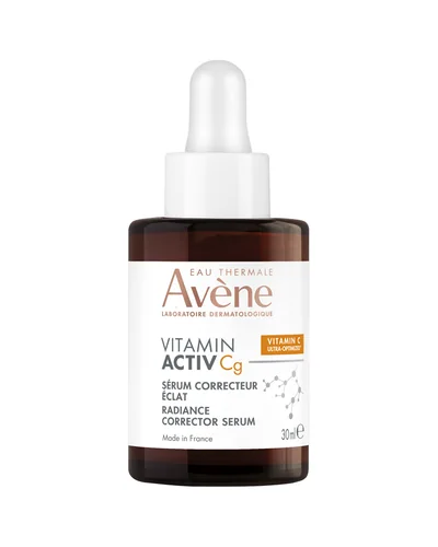 Envase de Vitamin Activ Cg Sérum sobre fondo blanco