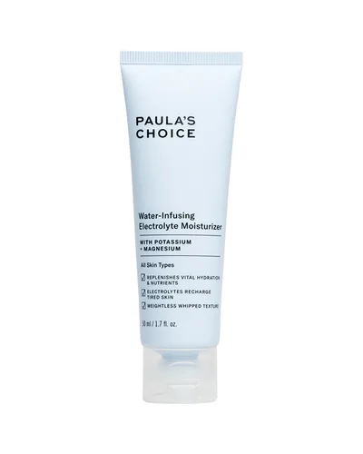Envase de Water-Infusing Electrolyte Moisturizer sobre fondo blanco