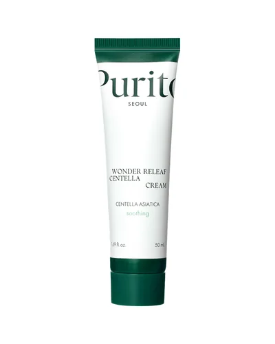 Envase de Wonder Releaf Centella Cream sobre fondo blanco