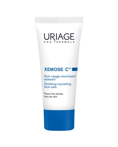 Envase de Xémose C8+ Crema Facial sobre fondo blanco