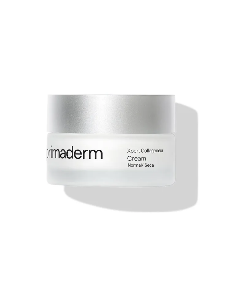 Tarro de Xpert Collageneur Cream normal/seca sobre fondo blanco