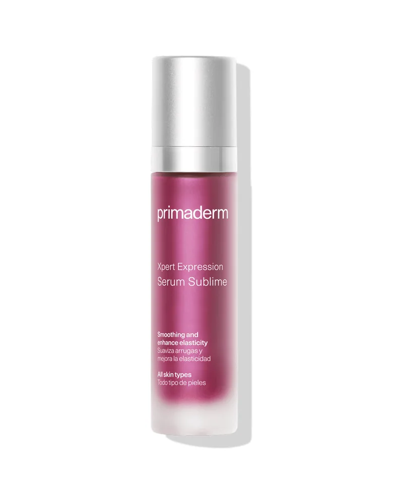 Envase de Xpert Expression Serum Sublime sobre fondo blanco