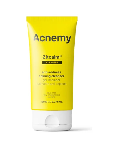 Envase de Zitcalm Cleanser sobre fondo blanco
