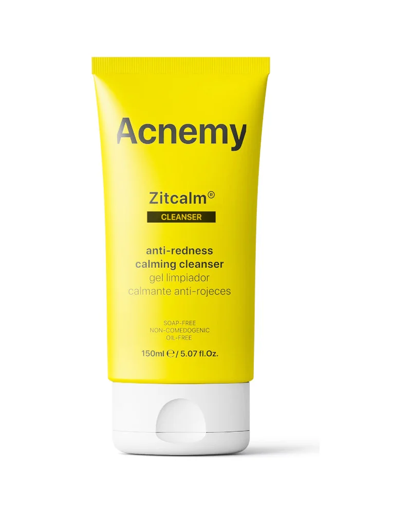 Envase de Zitcalm Cleanser sobre fondo blanco