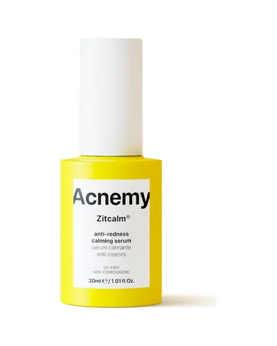 Envase de Zitcalm Serum sobre fondo blanco
